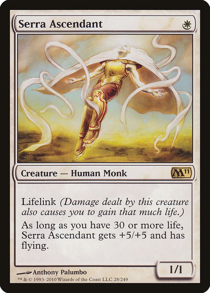 Serra Ascendant (28) [Magic 2011]