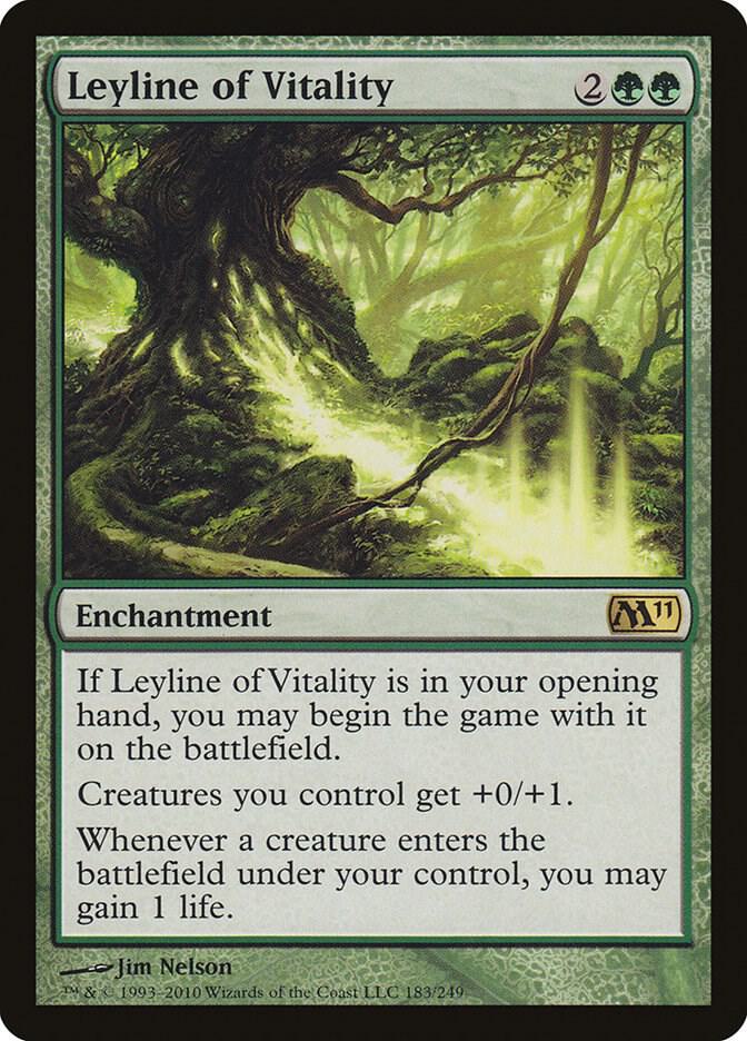 Leyline of Vitality (183) [Magic 2011]