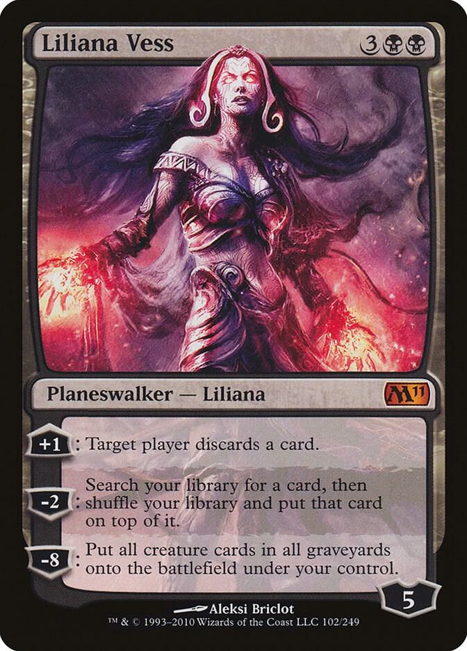 Liliana Vess (102) [Magic 2011]