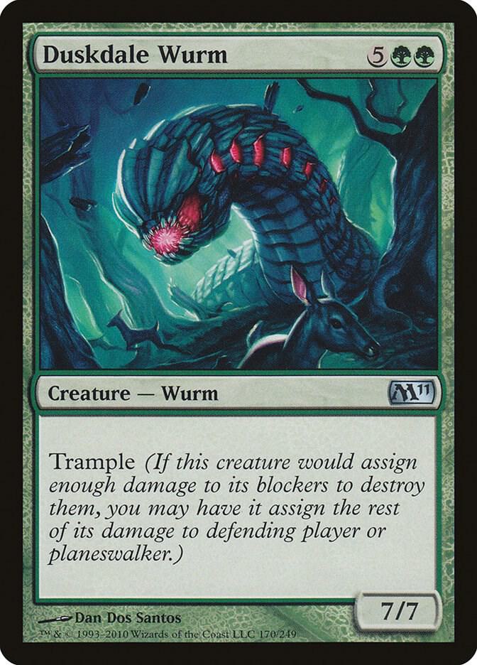 Duskdale Wurm (170) [Magic 2011]