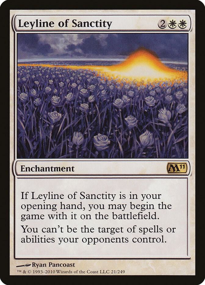 Leyline of Sanctity (21) [Magic 2011]