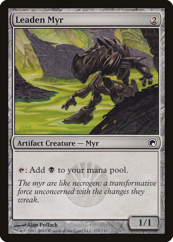 Leaden Myr (170) [Scars of Mirrodin]