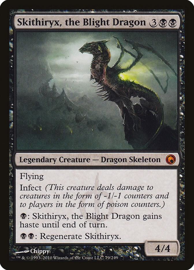 Skithiryx, the Blight Dragon (79) [Scars of Mirrodin]