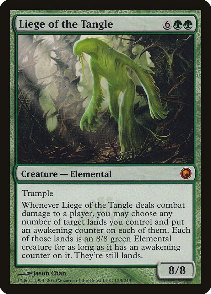 Liege of the Tangle (123) [Scars of Mirrodin]