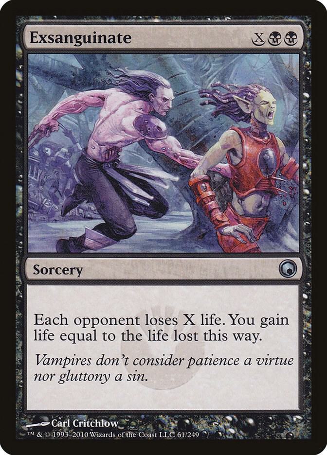 Exsanguinate (61) [Scars of Mirrodin]