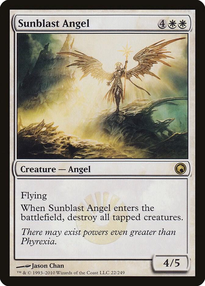 Sunblast Angel (22) [Scars of Mirrodin]