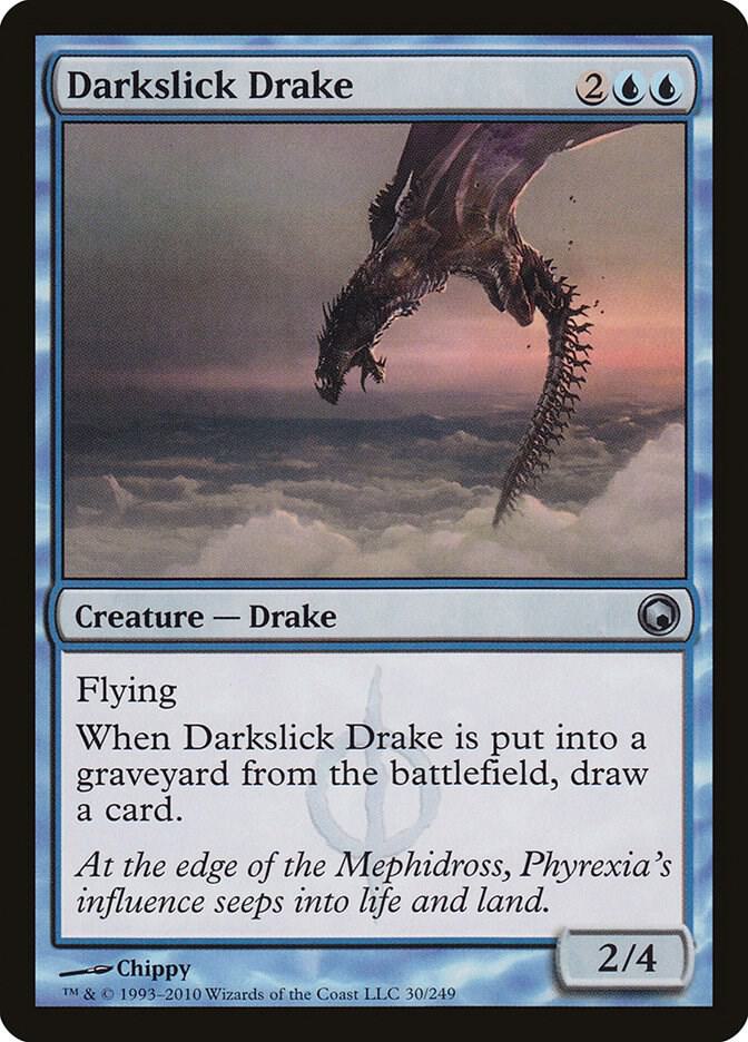 Darkslick Drake (30) [Scars of Mirrodin]