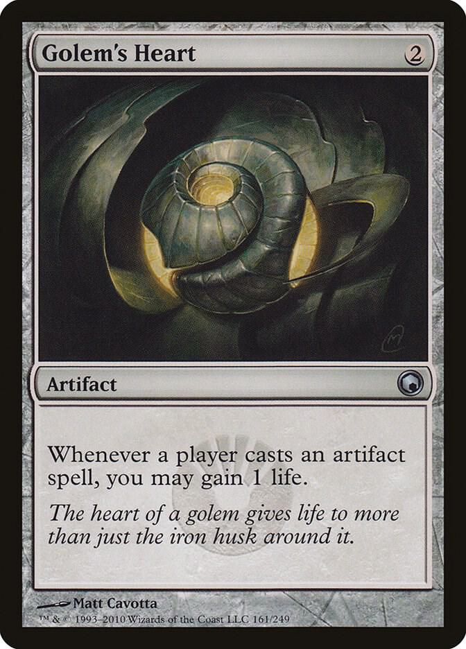 Golem's Heart (161) [Scars of Mirrodin]