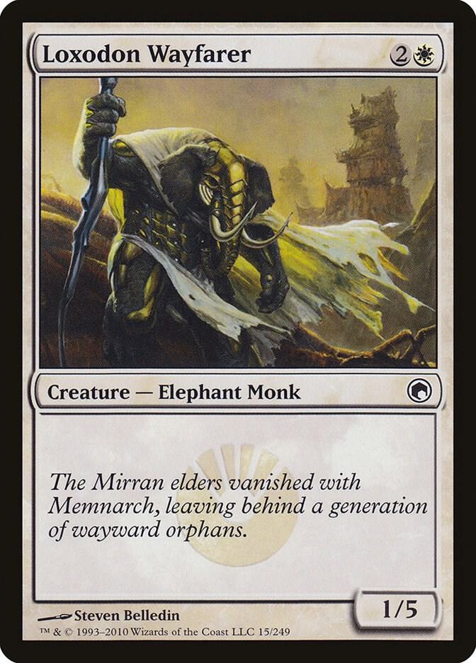 Loxodon Wayfarer (15) [Scars of Mirrodin]