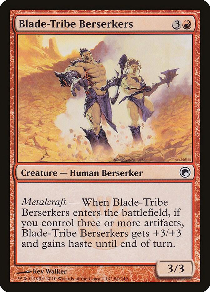 Blade-Tribe Berserkers (84) [Scars of Mirrodin]