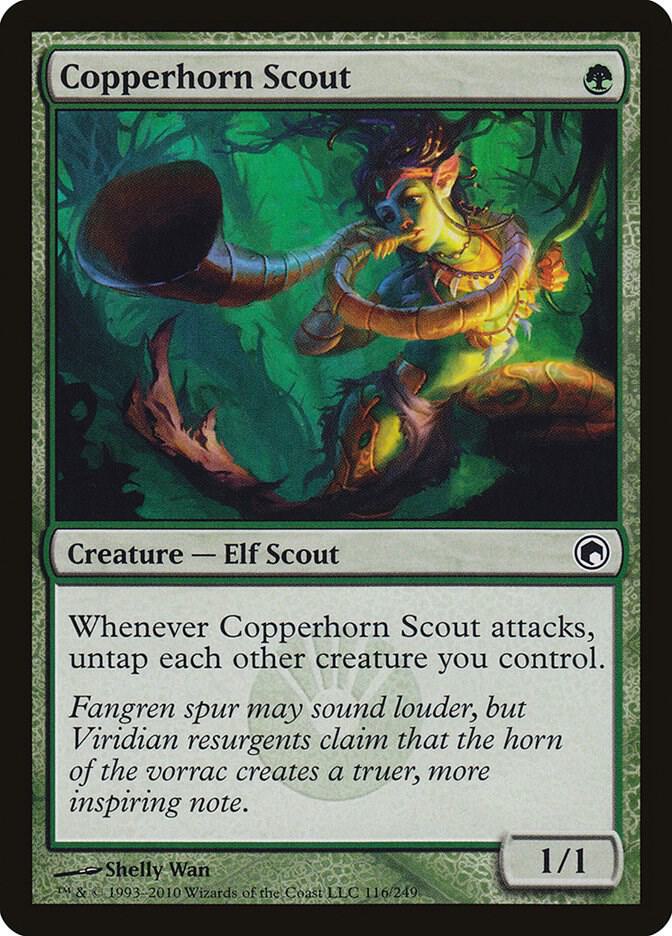 Copperhorn Scout (116) [Scars of Mirrodin]