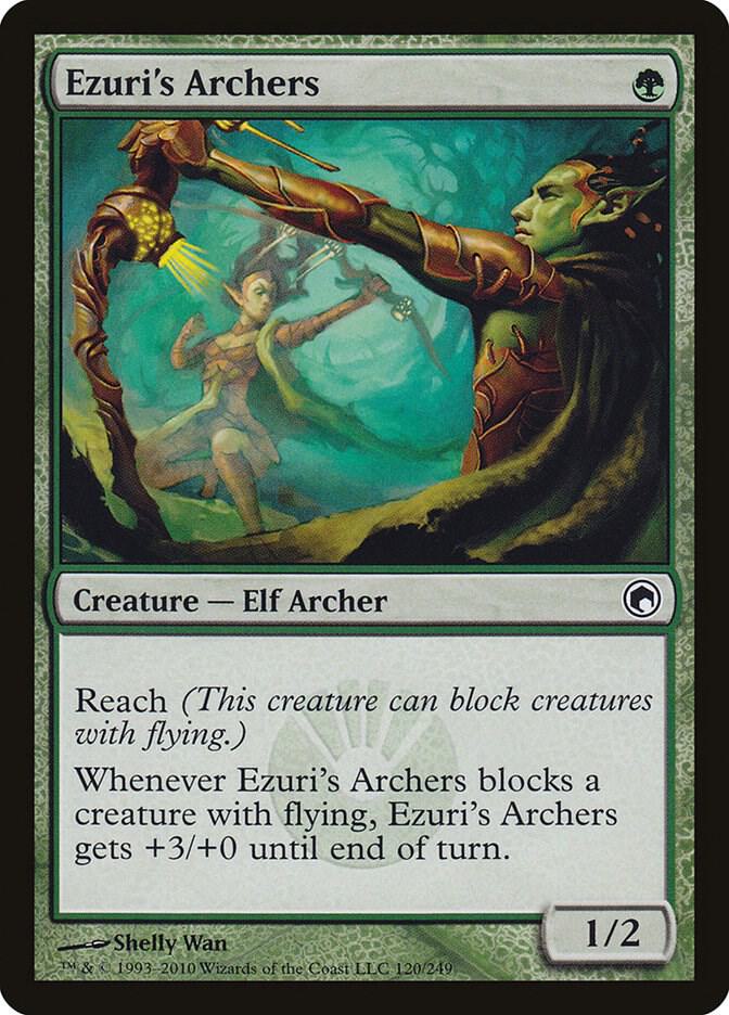 Ezuri's Archers (120) [Scars of Mirrodin]