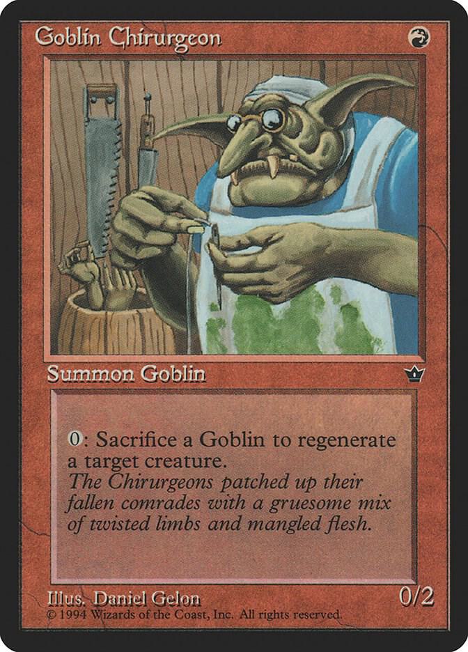 Goblin Chirurgeon (Gelon) (54a) [Fallen Empires]