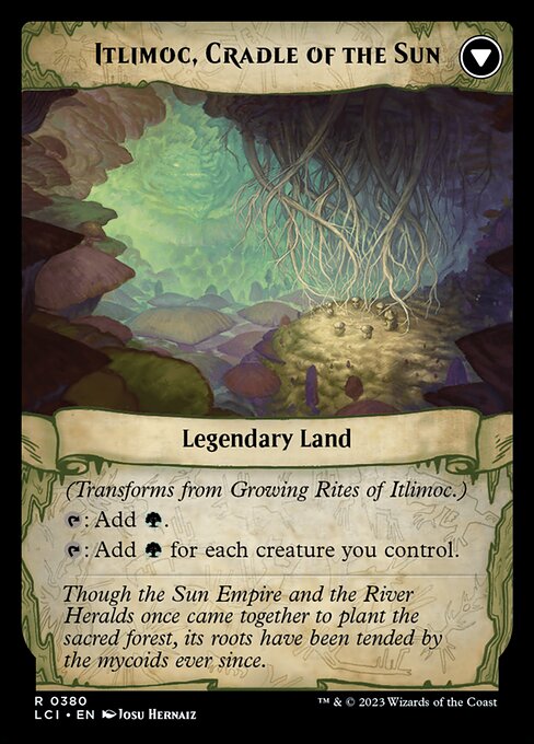 Growing Rites of Itlimoc (Extended Art) (380) [The Lost Caverns of Ixalan] [Extended Art] Reverse