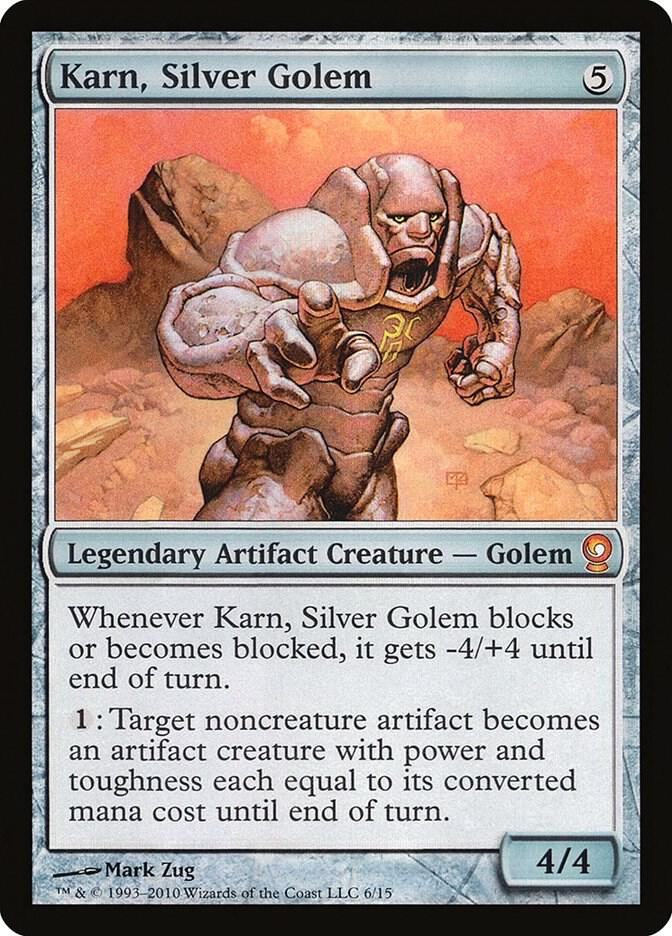 Karn, Silver Golem (6) [From the Vault: Relics]
