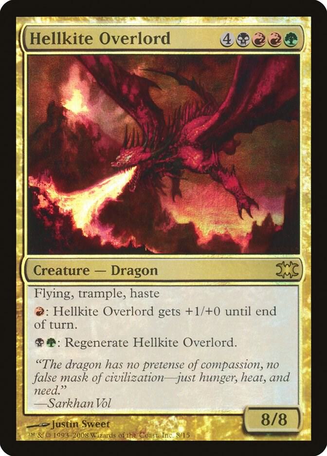 Hellkite Overlord (8) [From the Vault: Dragons]