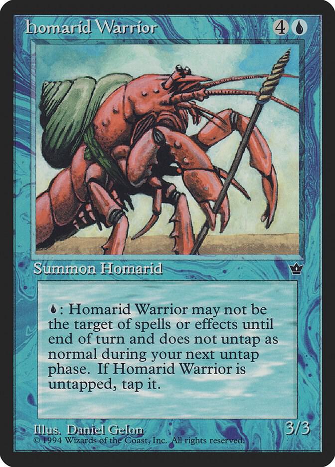 Homarid Warrior (Gelon) (22a) [Fallen Empires]