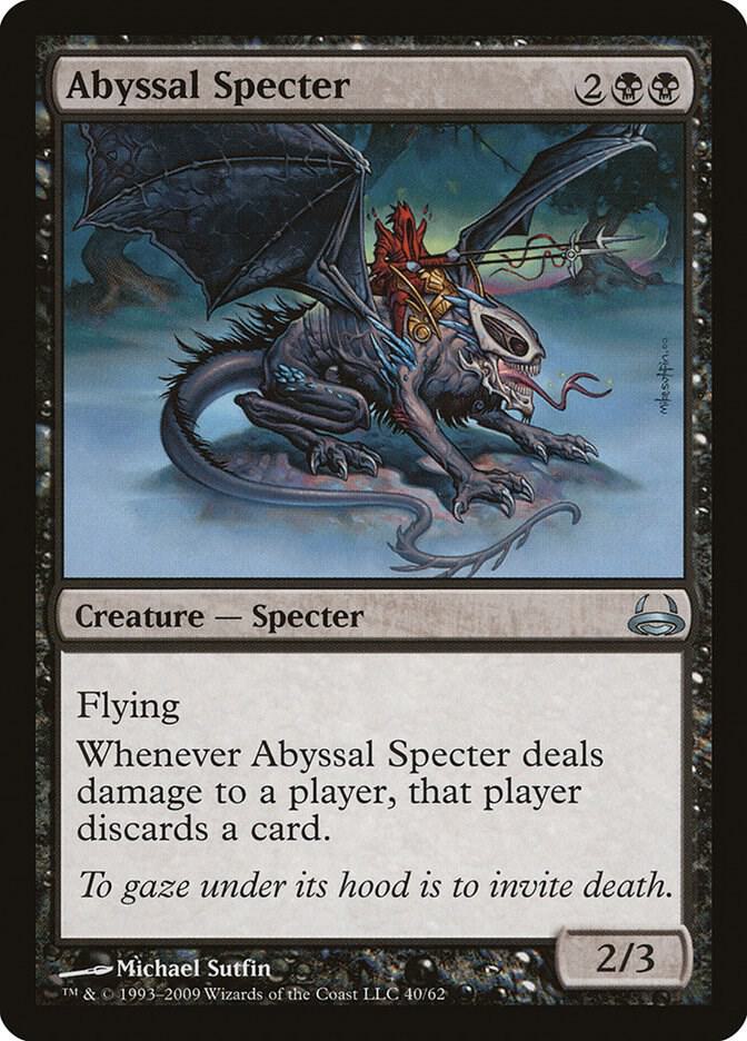 Abyssal Specter (40) [Duel Decks: Divine vs. Demonic]