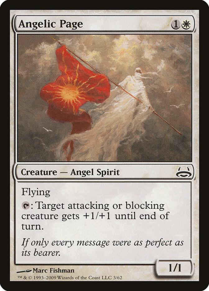 Angelic Page (3) [Duel Decks: Divine vs. Demonic]