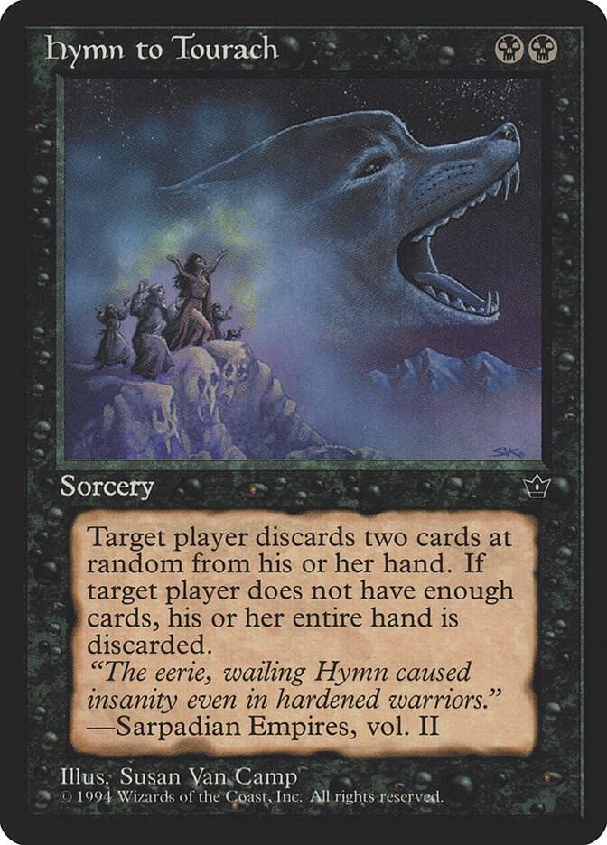 Hymn to Tourach (Van Camp) (38a) [Fallen Empires]