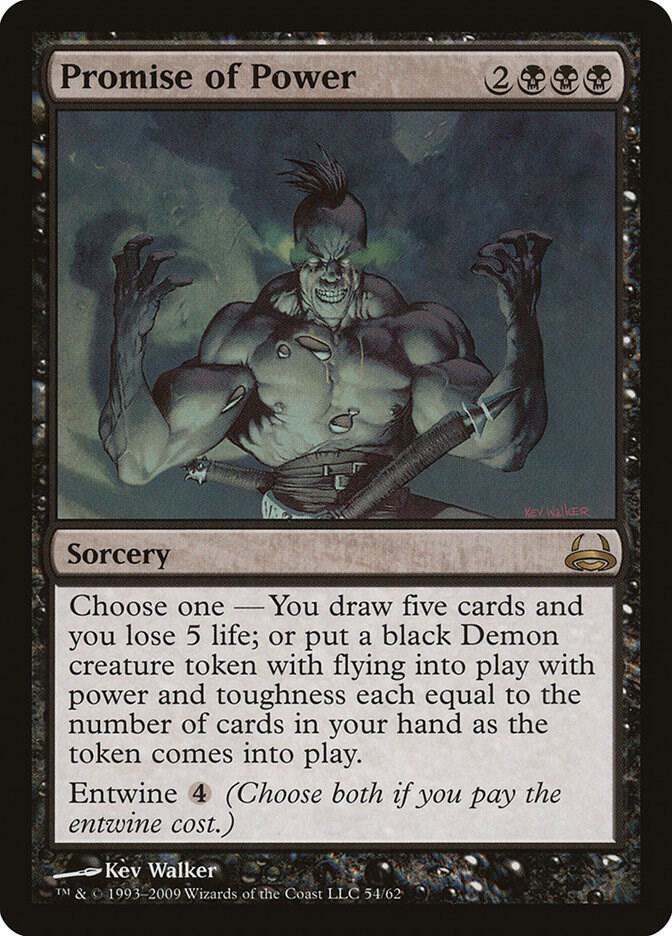 Promise of Power (54) [Duel Decks: Divine vs. Demonic]