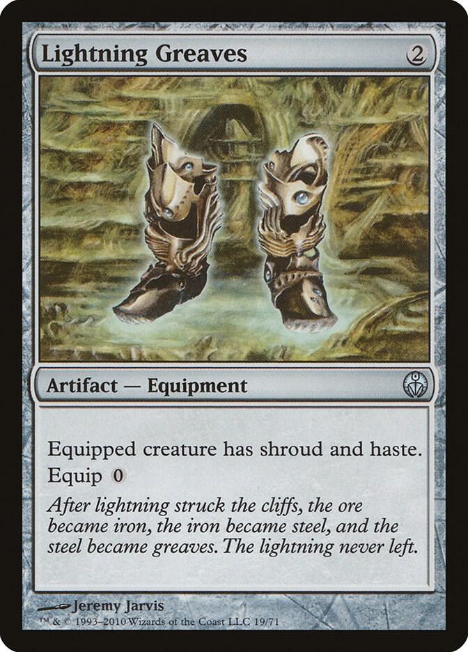 Lightning Greaves (19) [Duel Decks: Phyrexia vs. the Coalition]