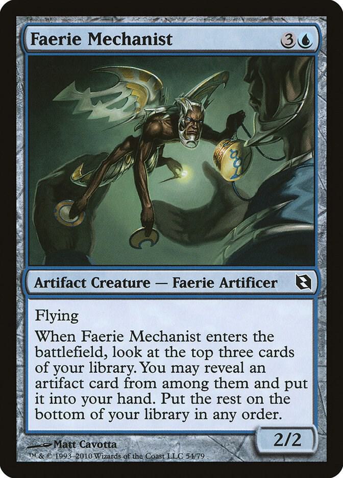 Faerie Mechanist (54) [Duel Decks: Elspeth vs. Tezzeret]