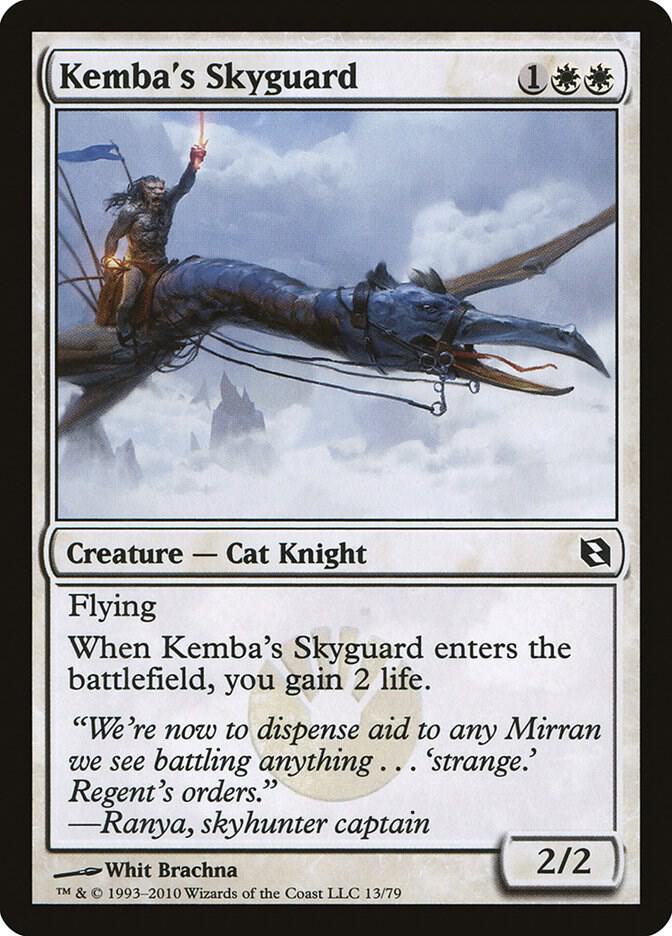 Kemba's Skyguard (13) [Duel Decks: Elspeth vs. Tezzeret]