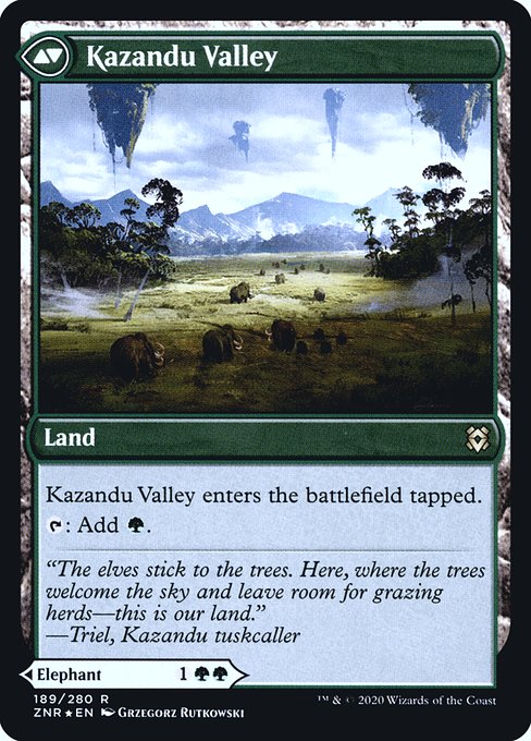 Kazandu Mammoth (189) [Prerelease Cards] Reverse