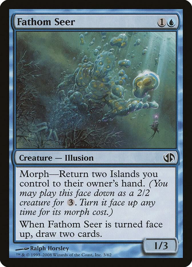 Fathom Seer (3) [Duel Decks: Jace vs. Chandra]