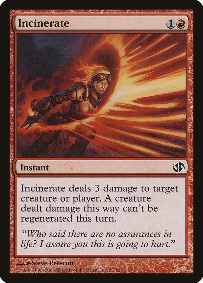 Incinerate (51) [Duel Decks: Jace vs. Chandra]