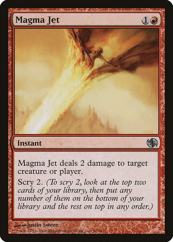 Magma Jet (52) [Duel Decks: Jace vs. Chandra]