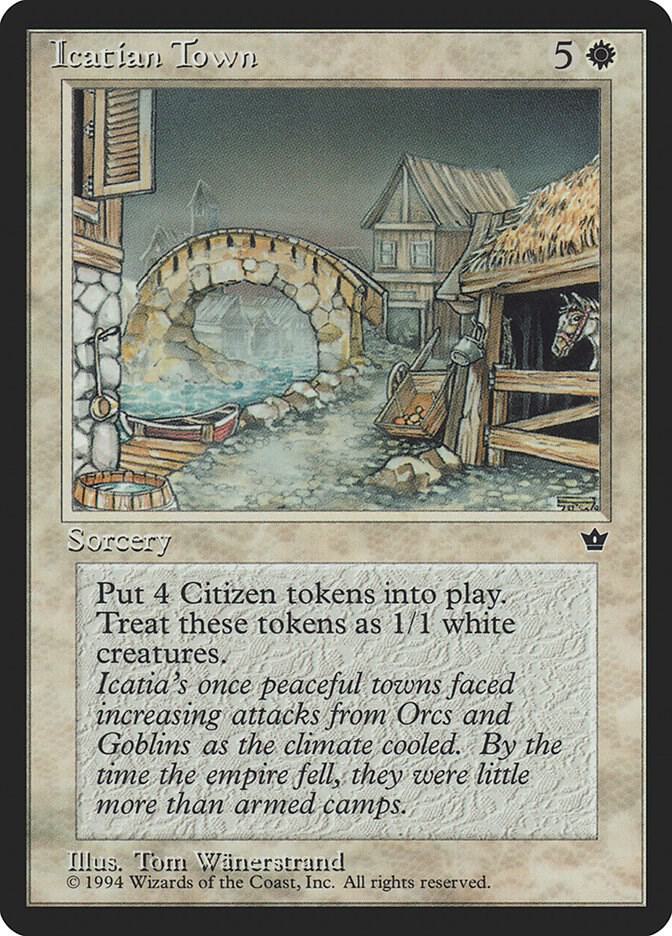 Icatian Town (15) [Fallen Empires]