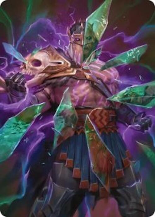 Rise of the Deathbringer Art Card (36) [Reality Fracture Art Series]