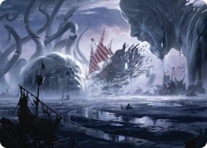 Shipwreck Marsh Art Card (31) [Reality Fracture Art Series]