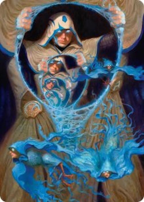 The Theorist, Jace Beleren Art Card (47) [Reality Fracture Art Series]