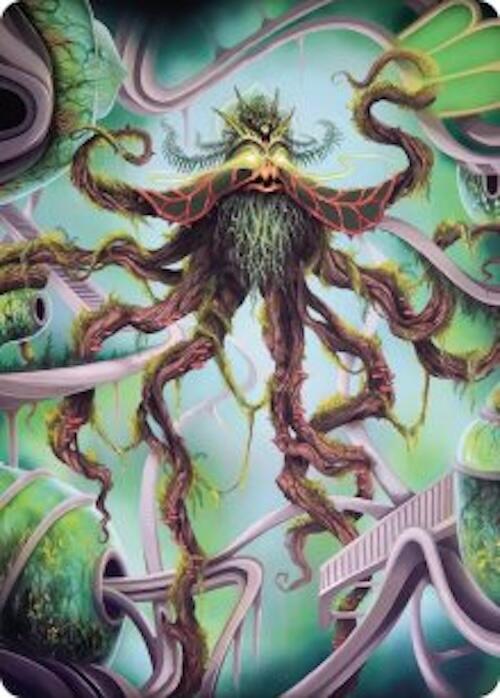 Verdant Kraken Art Card (53) [Reality Fracture Art Series]