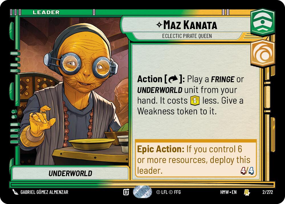 Maz Kanata - Eclectic Pirate Queen (2/272) [Homeworlds]