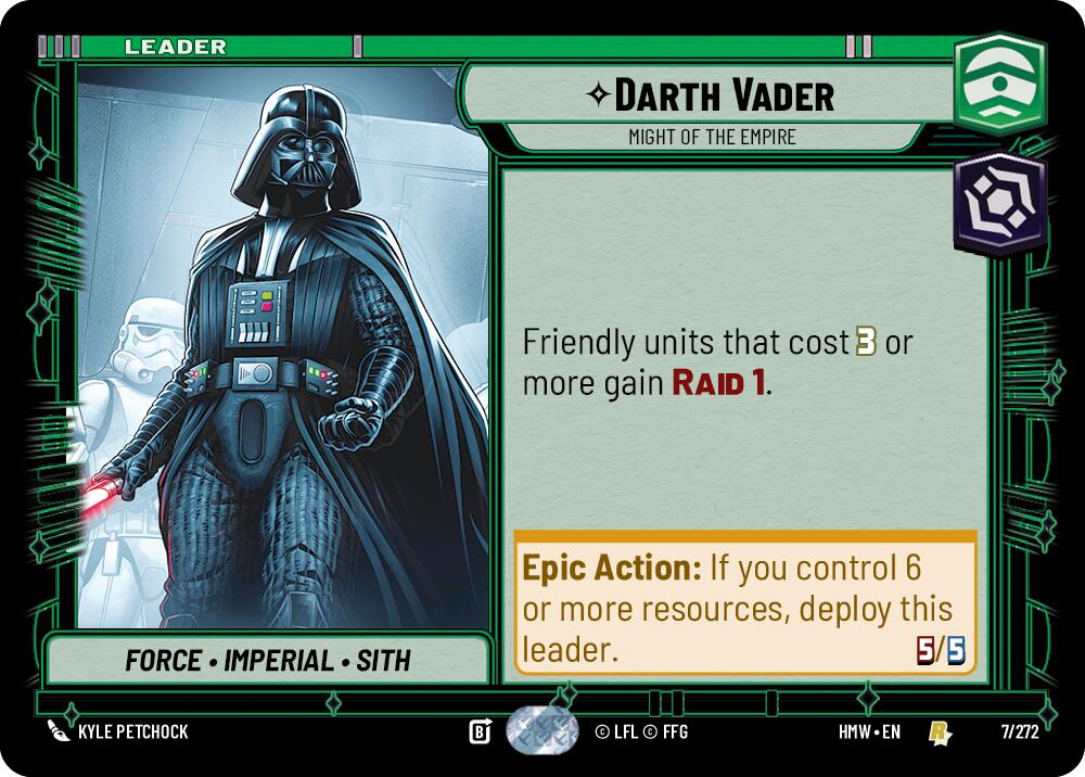 Darth Vader - Might of the Empire (7/272) [Homeworlds]