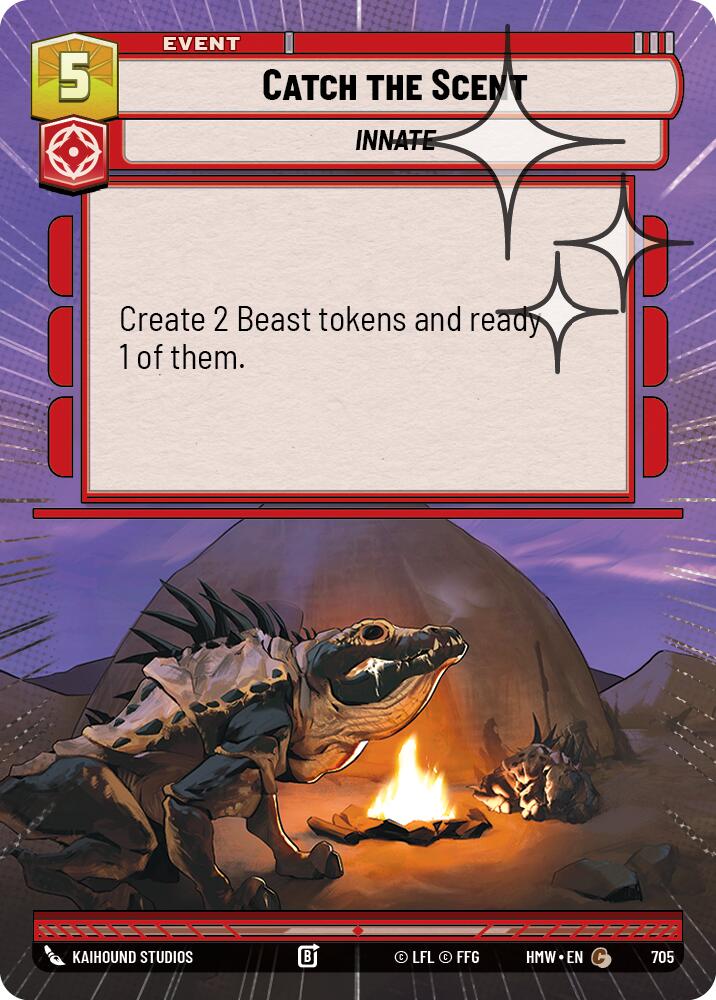 Catch the Scent (Hyperspace Foil) (705) [Homeworlds]