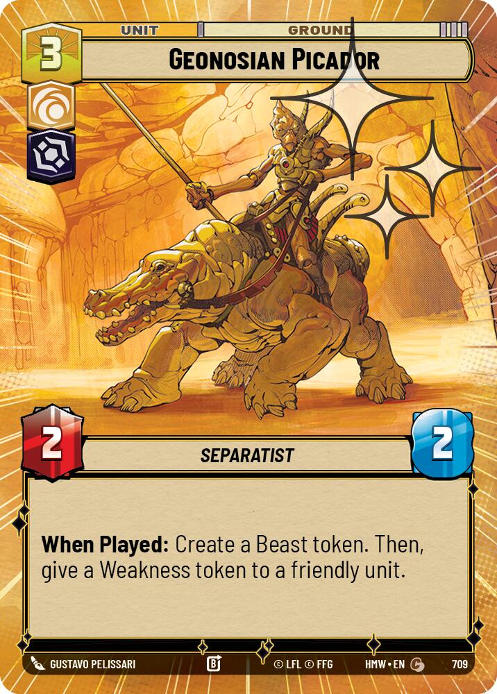 Geonosian Picador (Hyperspace Foil) (709) [Homeworlds]