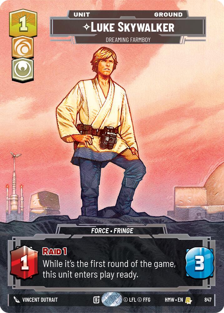 Luke Skywalker - Dreaming Farmboy (Prestige) (847) [Homeworlds]