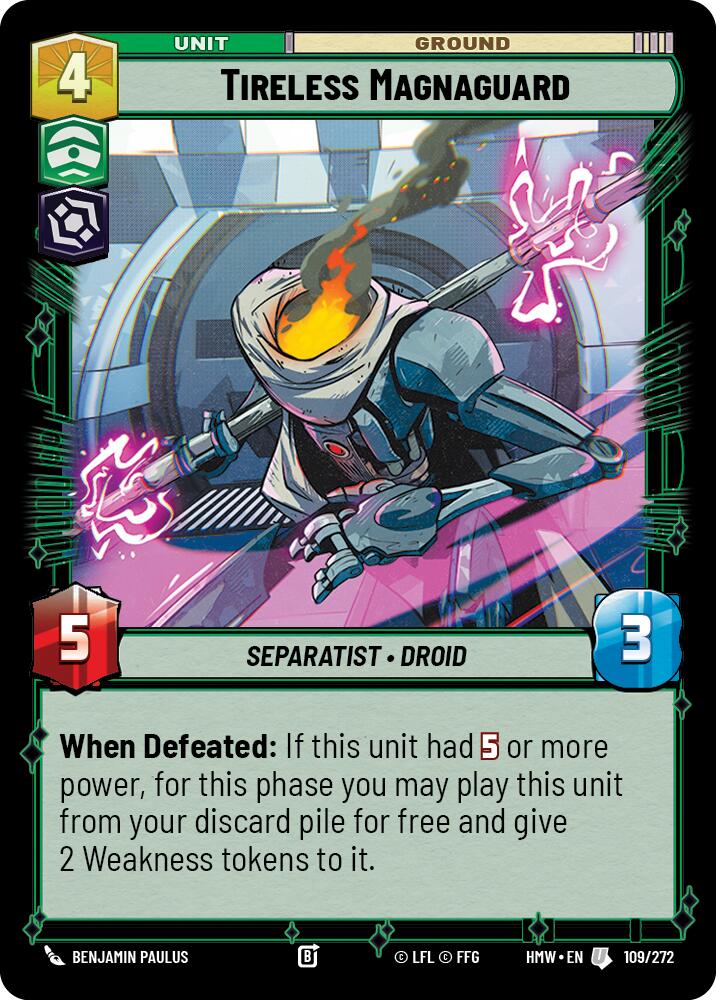 Tireless Magnaguard (109/272) [Homeworlds]