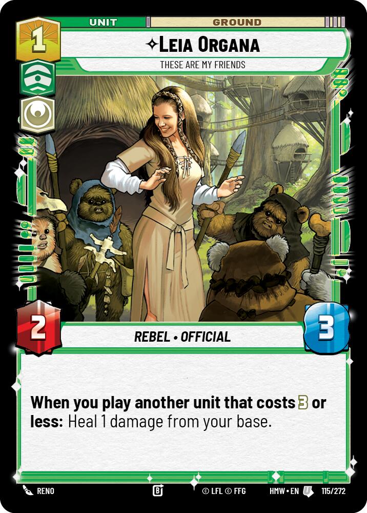 Leia Organa - These Are My Friends (115/272) [Homeworlds]
