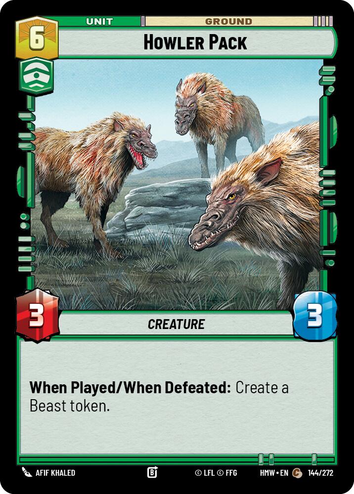 Howler Pack (144/272) [Homeworlds]