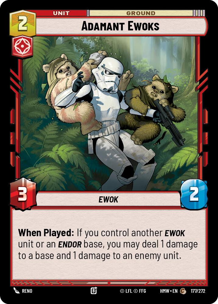 Adamant Ewoks (177/272) [Homeworlds]