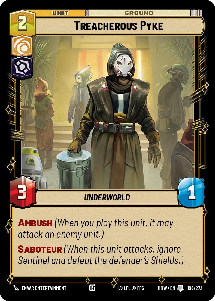 Treacherous Pyke (198/272) [Homeworlds]
