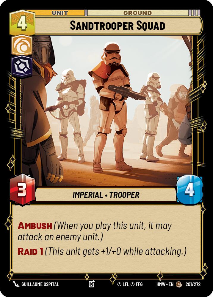 Sandtrooper Squad (201/272) [Homeworlds]