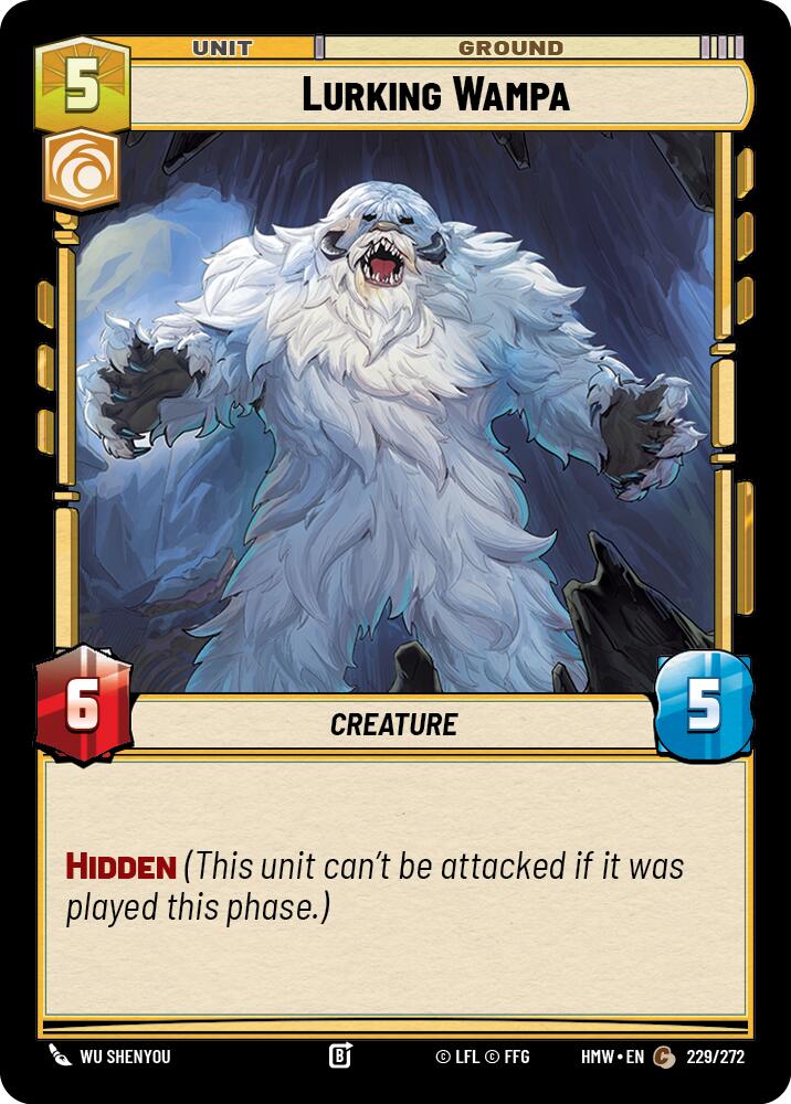 Lurking Wampa (229/272) [Homeworlds]