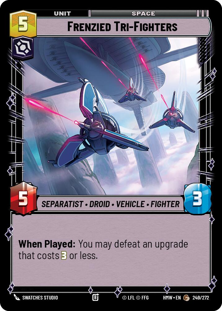 Frenzied Tri-Fighters (249/272) [Homeworlds]